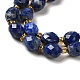 Natural Lapis Lazuli Beads Strands G-H297-C02-01-3