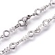 304 Stainless Steel Link Chain Bracelets BJEW-P239-20-3