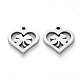 201 Stainless Steel Charms X-STAS-N092-82-2