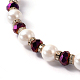 Women's Imitation Acrylic Pearl Jewelry Sets SJEW-F024-06-2