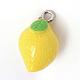 Lemon Resin Pendants RESI-R184-01-2