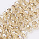 Electroplate Glass Beads Strands EGLA-J145-PL10mm-B04-1