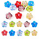 Perle di lampwork fatte a mano da 10 pz&nbsp;LAMP-TADJ0001-01D-1