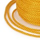 Poliéster cordón de milán para hacer artesanías de joyería diy OCOR-F011-D11-3