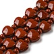 Natürliche rote Jaspis Perlen Stränge G-C062-A10-01-1