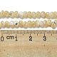Fili di perline di conchiglia trochus naturale SSHEL-H072-13A-4