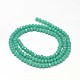 Faceted Rondelle Glass Beads Strands X-GLAA-I033-3mm-09-2