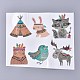 Kits de stickers diamant peinture bricolage pour enfants DIY-F051-18-2