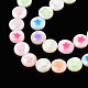 Perlas naturales de esmalte de concha de agua dulce SHEL-N026-193-3