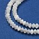 Brins de perles rondelles en coquille de troca naturelle SSHEL-H072-01B-2