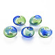 Transparent Handmade Blown Glass Globe Beads X-GLAA-T012-34-1