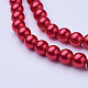 Glass Pearl Beads Strands HY-10D-B70-2
