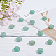 Sunnyclue perle europee con foro grande avventurina verde naturale G-SC0001-35D-4