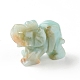 Elephant Natural Gemstone Figurine Display Decoration G-F737-02B-3