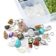 DIY Gemstone Bracelet Necklace Making Kit DIY-YW0006-40-2