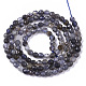 Brins de perles d'iolite / cordiérite / dichroite naturels G-R460-021-2