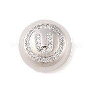 Подвески из латуни и кубического циркония KK-Z047-07P-U-RS
