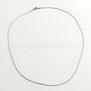 304 Stainless Steel Chain Necklaces NJEW-R223-11