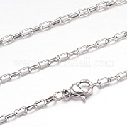 Ожерелья из нержавеющей стали 304 с коробчатой цепочкой STAS-G083-53P