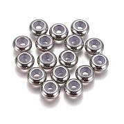 Бусины из нержавеющей стали 304 STAS-L222-41C-P