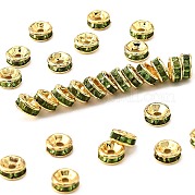 Латунь марки А горный хрусталь Spacer бисер RSB036NF-10G