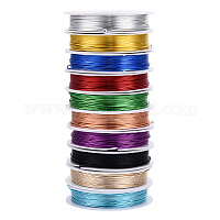 BENECREAT 20 Gauge (0.8mm) Aluminum Wire 235m (770FT) Anodized Jewelry  Craft Making Beading Floral Colored Aluminum Craft Wire - Copper