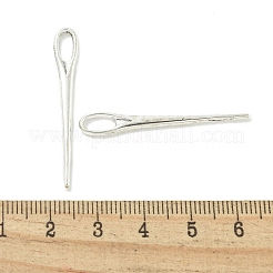 Tibetischer stil Aluminium Anhänger & Charms&nbsp;TIBE-I026-5977AS