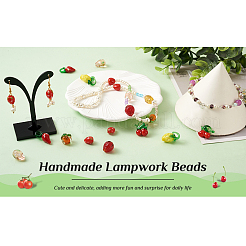 54шт 9 стиля ручной работы бусины лэмпворк&nbsp;LAMP-PJ0001-01