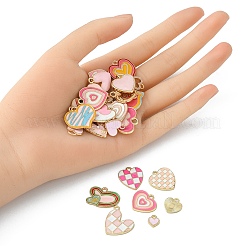 29шт 29 стиля подвески из легкого золотого сплава с эмалью&nbsp;ENAM-YW0002-42