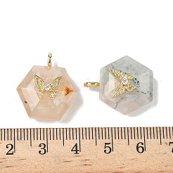 Подвески с огранкой из натуральных смешанных драгоценных камней&nbsp;G-P585-01G