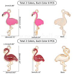 Подвески из эмали и сплава&nbsp;ENAM-PH0001-54LG