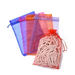 Sacchetti regalo in organza con coulisse&nbsp;OP-R016-20x30cm-M