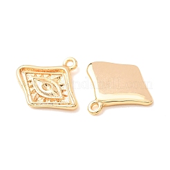 Pendente basi di strass in ottone&nbsp;KK-CBAE15E-01G