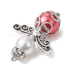 10 шт. подвески-ангелы из стеклянного сплава&nbsp;PALLOY-JF04730