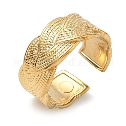 Anillos abiertos de acero inoxidable 304 para mujer&nbsp;RJEW-L341-03A-G
