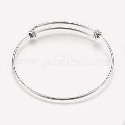 Расширяемые браслеты из нержавеющей стали 304&nbsp;LS-STAS-K182-20P