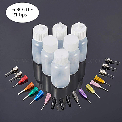 Bouts de distribution d'aiguille émoussée de précision en plastique fluide&nbsp;TOOL-BC0008-37