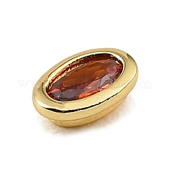 Cabochon in zirconia cubica in ottone&nbsp;CU-CBA30E8-04G-02