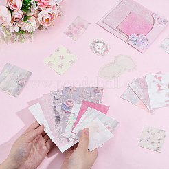 1 Set Scrapbook-Papierblöcke&nbsp;DIY-SP0007-94A