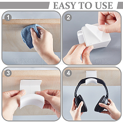 Настенная плавающая полка из АБС-пластика для наушников&nbsp;ODIS-WH0099-144B