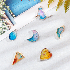 Стойки из пластика с открытыми задними подвесками&nbsp;PALLOY-OC0001-68-FF