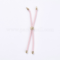 Création de bracelets à cordon torsadé en nylon&nbsp;X-MAK-F018-13G-RS