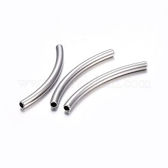 Perles tubulaires en acier inoxydable 304 résistantes au ternissement&nbsp;LS-STAS-F174-17P-B