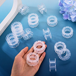 20 rocchetto di filo da cucito in plastica&nbsp;ODIS-TA0001-12