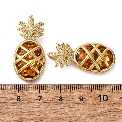 Латунные микро проложить кубического циркония подвески&nbsp;LS-KK-D390-05G