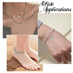 12 шт. подвески из нержавеющей стали 304 двух цветов&nbsp;STAS-CJ0003-13