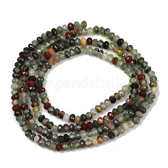 Природные африканские гелиотроп бисер пряди G-S388-A02-1x2mm