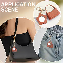 1 шт. портативный брелок для сумки из искусственной кожи&nbsp;AJEW-CL0001-64A