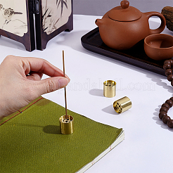 Halter für Räucherstäbchen aus Messing&nbsp;AJEW-GA0010-20C