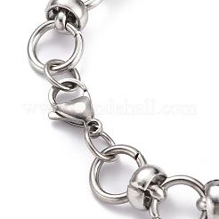 Bracciali a catena in acciaio inossidabile 304 anti-ossidazione&nbsp;BJEW-Z011-11P
